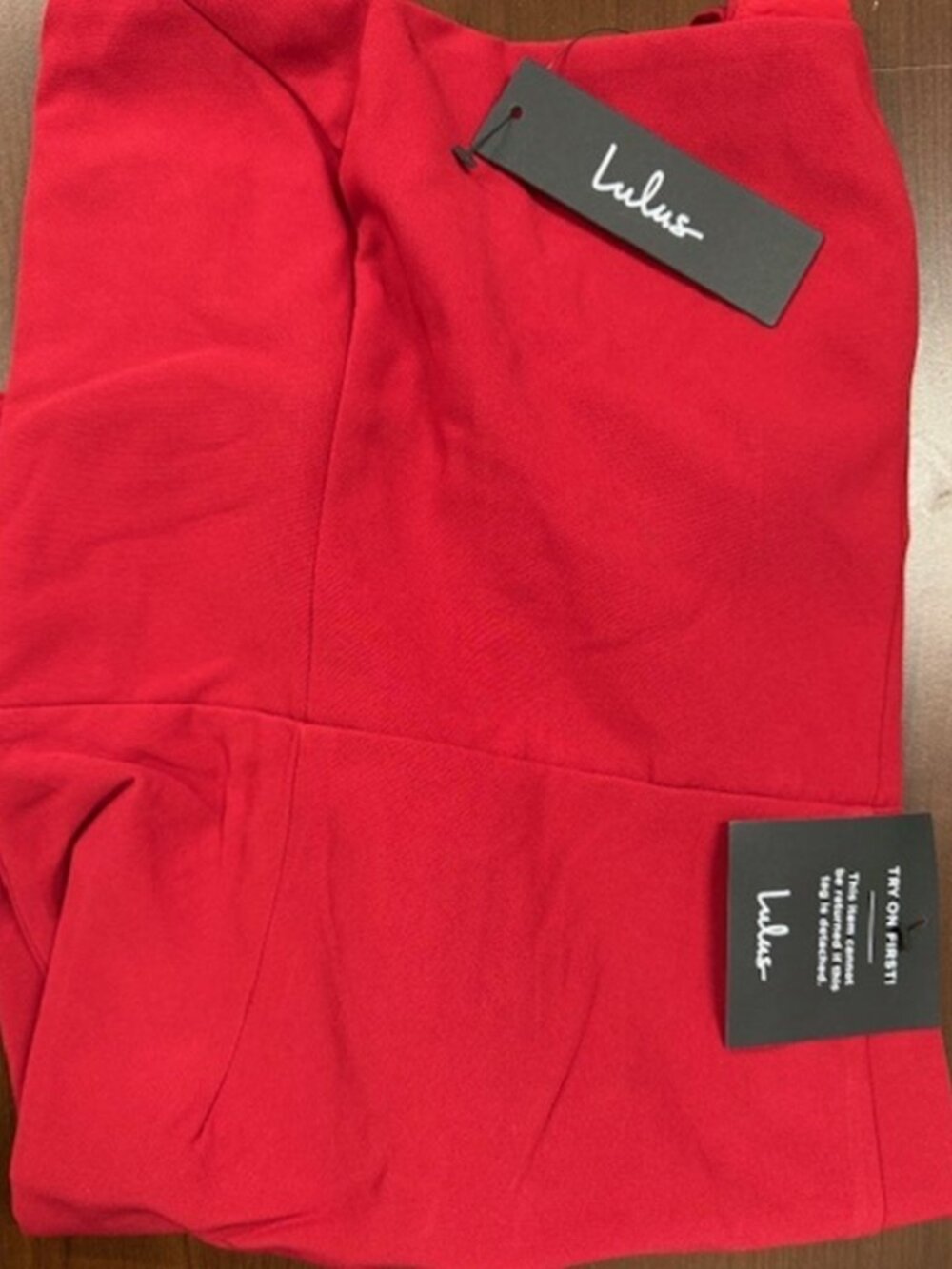 Lulus Your Sweetie Wine Red Tie-Strap Mini Dress NWT - Picture 8 of 11